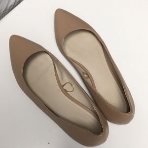Forever 21 || nude pointed flats
